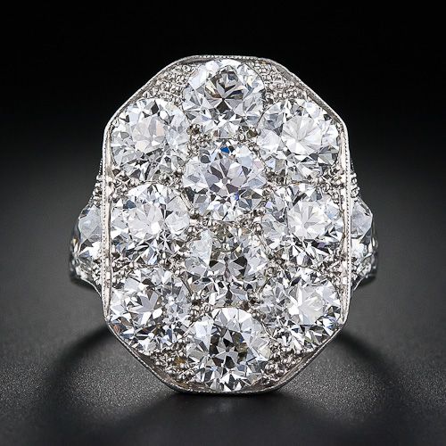 Stunning art deco diamond dress ring